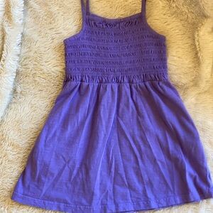 Primary Purple Kids Casual Dress